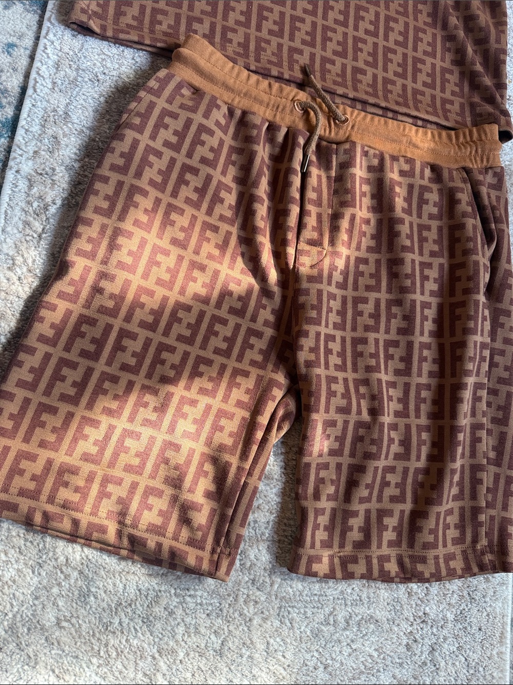 Authentic fendi monogram set